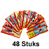 Decopatent 48 STUKS Foam Vliegtuigen - Fighter Gliders - Uitdeelcadeaus - Traktatie Uitdeelcadeautjes voor kinderen - Grabbelton - School - Kinderfeestje - Klein Speelgoed Trakteren - Grabbelton Traktaties Cadeautjes