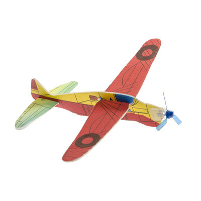 Decopatent 48 STUKS Foam Vliegtuigen - Fighter Gliders - Uitdeelcadeaus - Traktatie Uitdeelcadeautjes voor kinderen - Grabbelton - School - Kinderfeestje - Klein Speelgoed Trakteren - Grabbelton Traktaties Cadeautjes