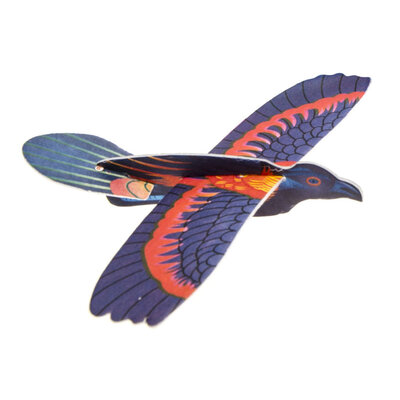 Decopatent 48 STUKS Foam Vogels Vliegtuigen - Fighter Gliders - Uitdeelcadeaus - Traktatie Uitdeelcadeautjes voor kinderen - Grabbelton - School - Kinderfeestje - Klein Speelgoed Trakteren - Grabbelton Traktaties Cadeautjes