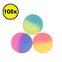 Decopatent 100 STUKS Frosted Stuiterballen 2.7 Cm - Uitdeelcadeaus - Traktatie Uitdeelcadeautjes voor kinderen - Grabbelton - School - Kinderfeestje - Klein Speelgoed Trakteren - Grabbelton Traktaties Cadeautjes