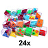Decopatent 24 STUKS Geduldspelletjes Kubus - Uitdeelcadeaus - Traktatie Uitdeelcadeautjes voor kinderen - Grabbelton - School - Kinderfeestje - Klein Speelgoed Trakteren - Grabbelton Traktaties Cadeautjes
