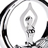 Decopatent Decopatent - Yoga Beeld Vrouw - Sculptuur Yoga dame - Woman Woondecoratie - Yoga meditatie houding - Decoratie beeld Rond - Afm. 26x8.8.x27 Cm - Kleur: Zilver