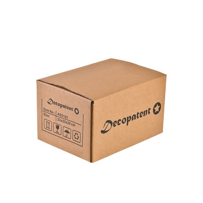 Decopatent Decopatent - Vintage Houten Boekensteunen - 2-Delige Set - Boekensteun Hout - Vintage Boeken Design - Boekenstandaard - Afm. 13x13x19 CM.