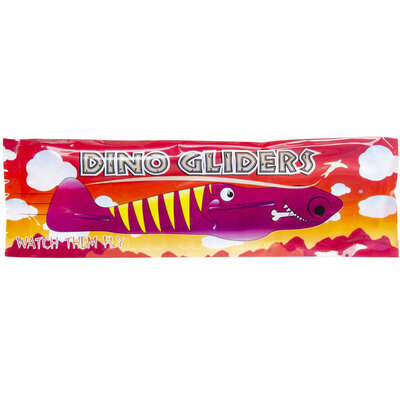 Decopatent - 36 STUKS Foam Dinosaurus Vliegtuigen - Traktatie Uitdeelcadeautjes voor kinderen - Uitdeelcadeaus  - Fighter Foam Gliders - Speelgoed Traktaties