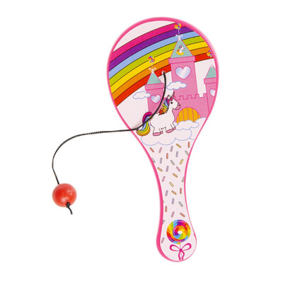 Decopatent 48 STUKS Unicorn Paddle Bat Bal Spel met Elastiek - Speelgoed Traktatie Uitdeelcadeautjes voor kinderen - Uitdeelcadeaus