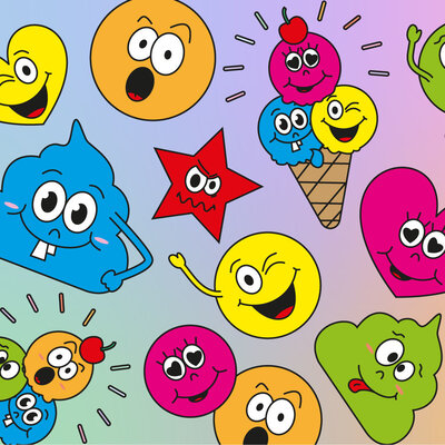 Decopatent 48 STUKS Smiley Paddle Bat Bal Spel met Elastiek - Speelgoed Traktatie Uitdeelcadeautjes voor kinderen - Uitdeelcadeaus