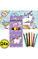 Decopatent 24 STUKS 6-Delige Unicorn Kleurpotloodjes - Traktatie Uitdeelcadeautjes voor kinderen - Klein Speelgoed - Uitdeelcadeaus - Kleurpotloden