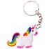 Decopatent 48 STUKS Unicorn / Eenhoorn Sleutelhangers - Traktatie Uitdeelcadeautjes voor kinderen - Klein Speelgoed - Key Chain - Uitdeelcadeaus