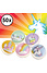 Decopatent 50 STUKS Unicorn / Eenhoorn Stuiterballen Ø3.2 Cm - Traktatie Uitdeelcadeautjes voor kinderen - Speelgoed Stuiterbal - Uitdeelcadeaus - Bouncing Ball