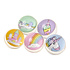 Decopatent 50 STUKS Unicorn / Eenhoorn Stuiterballen Ø3.2 Cm - Traktatie Uitdeelcadeautjes voor kinderen - Speelgoed Stuiterbal - Uitdeelcadeaus - Bouncing Ball
