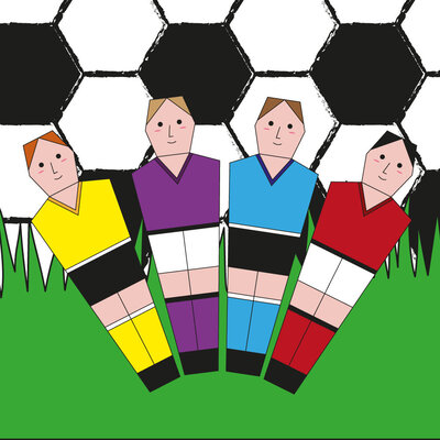 Decopatent 60 STUKS Voetballers Stempels - Traktatie Uitdeelcadeautjes voor kinderen - Speelgoed Traktaties Stempel - Uitdeelcadeaus