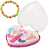 Decopatent Speelgoed Kaphoofd - Sminkpop met make up voor Kinderen - Makeup pop - Kappop - Schminkpop voor Meisjes - Stylinghoofd - Opmaakpop -  Kapkop met haar accessoires en make-up - Kaphoofd voor Meisjes