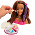Decopatent Speelgoed Kaphoofd - Sminkpop met make up voor Kinderen - Makeup pop - Kappop - Schminkpop voor Meisjes - Stylinghoofd - Opmaakpop -  Kapkop met haar accessoires en make-up - Kaphoofd voor Meisjes