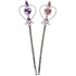 Duckiez Duckiez Staf Paars-Blauw-Roze - 24 stuks