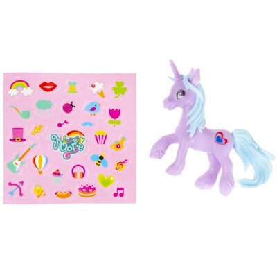 Duckiez Duckiez Eenhoorn Met stickers - 48 stuks