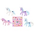 Duckiez Duckiez Eenhoorn Met stickers - 48 stuks