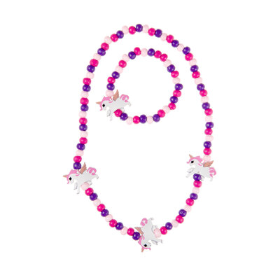 Duckiez Duckiez Houten Armband En Ketting Eenhoorn - 48 stuks