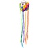 Duckiez Duckiez Regenboog Haarstrengen/Vlecht - 24 stuks
