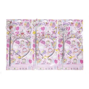 Duckiez Duckiez staf Met Prinsessentiara - 12 stuks