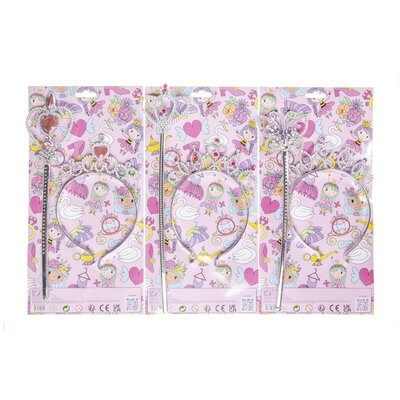 Duckiez Duckiez staf Met Prinsessentiara - 12 stuks