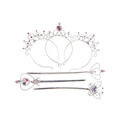 Duckiez Duckiez staf Met Prinsessentiara - 12 stuks