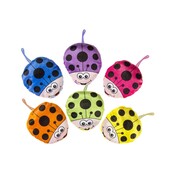 Duckiez Duckiez Pluche Lieveheersbeestje - 36 stuks
