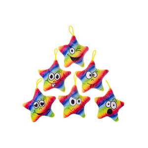 Duckiez Duckiez Pluche Super Soft Regenboog Ster - 24 stuks