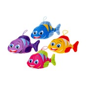 Duckiez Duckiez Pluche Super Soft Kleurrijke Clownvis - 24 stuks