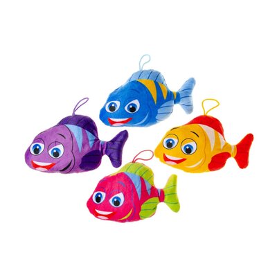 Duckiez Duckiez Pluche Super Soft Kleurrijke Clownvis - 24 stuks