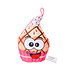 Duckiez Duckiez Pluche Super Soft Cupcake Big Eyes - 24 stuks