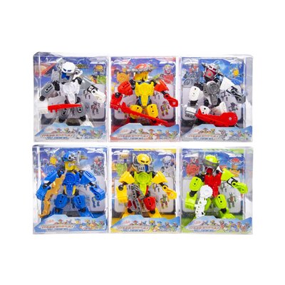 Duckiez Duckiez Thunderbolt Robot Krijgers - 12 stuks