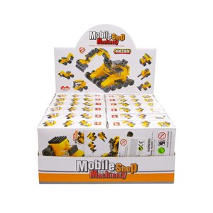 Duckiez Duckiez Maak je Eigen Constructie Auto - 12 stuks