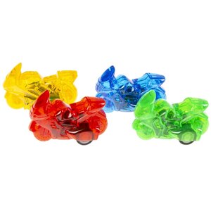 Duckiez Duckiez Racemotor Transparant Pullback - 36 stuks