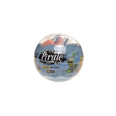 Duckiez Duckiez Blokjes Piratennboot - 12 stuks