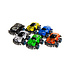 Duckiez Duckiez Jungle Auto Pull Back - 12 stuks