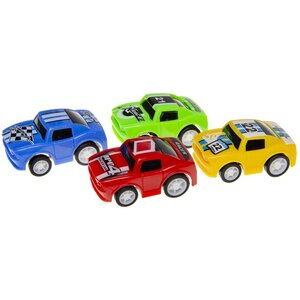 Duckiez Duckiez Pull Back Sportauto - 48 stuks