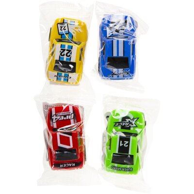 Duckiez Duckiez Pull Back Sportauto - 48 stuks