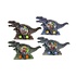 Duckiez Duckiez Waterspelletje Realistische Dinosaurus Zakje - 12 stuks
