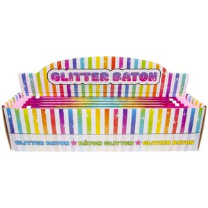 Duckiez Duckiez Glitter Staf Regenboog - 36 stuks