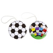 Duckiez Duckiez Jojo Voetbal Metaal - 24 stuks