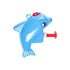 Duckiez Duckiez Waterpistoolje Mini Dolfijn - 48 stuks