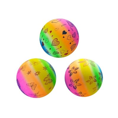 Duckiez Duckiez Beachbal Meisjes 23Cm In Netje - 10 stuks