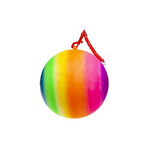 Duckiez Duckiez Beachbal Met Sleutelhanger 23Cm In Netje - 10 stuks