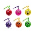 Duckiez Duckiez 9' Lachgezicht bal Met Sleutelhanger Net - 10 stuks