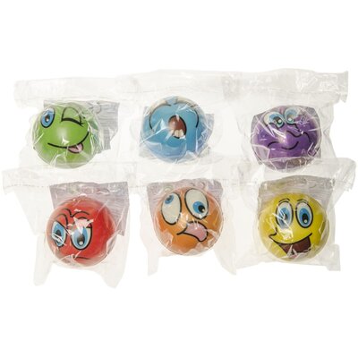 Duckiez Duckiez Stress Bal Grappige Gezichten - 24 stuks