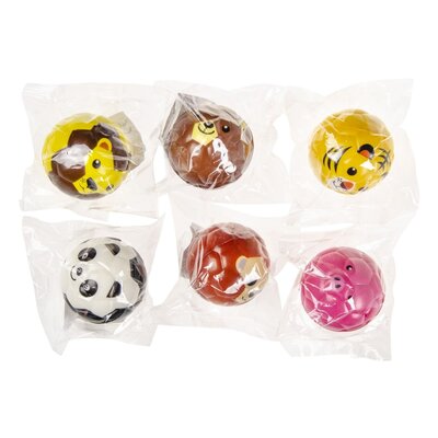 Duckiez Duckiez Dierengezichtjes Bal S - 24 stuks