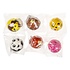Duckiez Duckiez Dierengezichtjes Bal S - 24 stuks