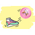 Duckiez Duckiez Eenhoorn Bal - 10 stuks