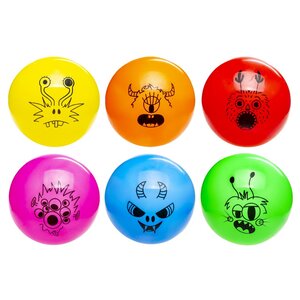 Duckiez Duckiez Bal Monster Gezicht - 10 stuks