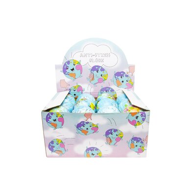 Duckiez Duckiez Anti-Stress Bal Wereldbol - 24 stuks